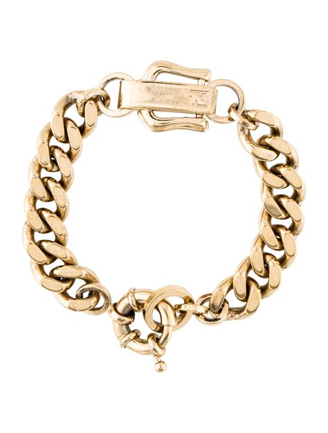 fendi bracelet gold buckle.